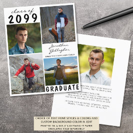 Anúncio de Foto de Graduação Simples 5 do Orçament