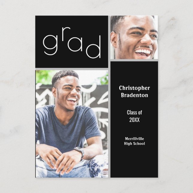 Anúncio de Foto de Graduado 2 (Frente)