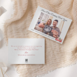 Anúncio de Foto de Gravidez de Feriado Fresco