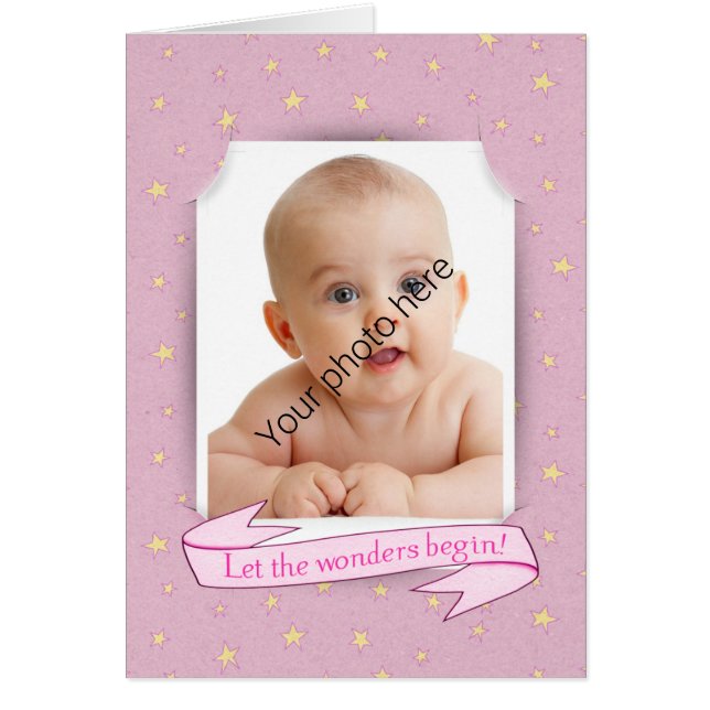 Anúncio de Foto de Menina (Frente)