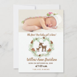 Anúncio de Foto de Nascimento da Terra Natural de