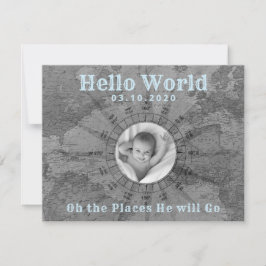 Anúncio de Foto do Bebê da Aventura