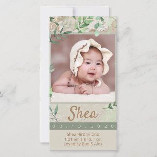 Anúncio de Foto do Bebê da Aventura