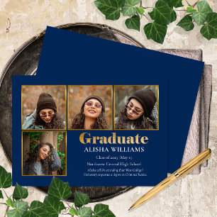 Anúncio de Foto do Classy Elegant Dourado Text For