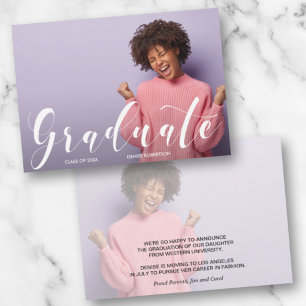 Anúncio de Foto do Formando da Faculdade