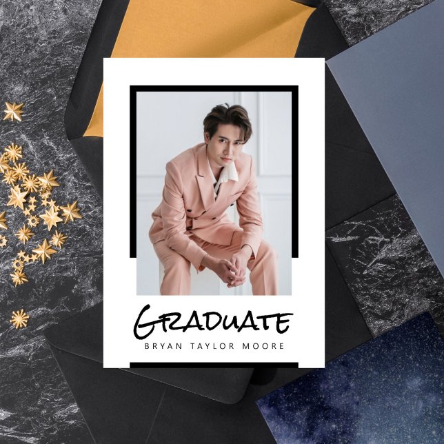 Anúncio de Foto do Formando Modern Blocks (Criador carregado)