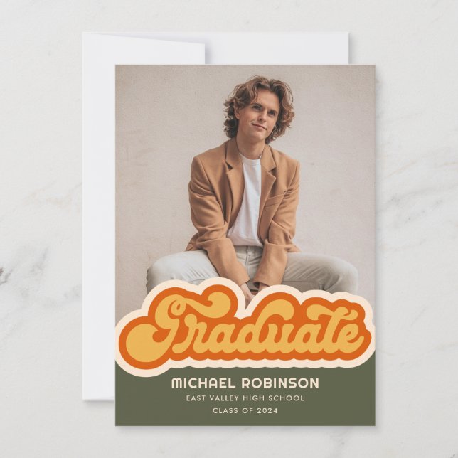 Anúncio de Foto do Formando Retroativo (Frente)