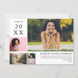 Anúncio de Foto do Na moda 4 Moderno do formando