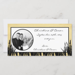 Anúncio de foto do Noivado 4x8 Cattail/Dragonfl