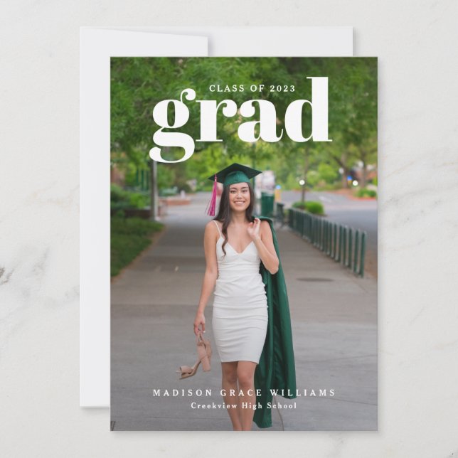 Anúncio de Foto em Letras Negrito de FORMANDO Bran (Frente)