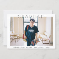 Anúncio de Foto para Graduação do Modern Uni Geniu