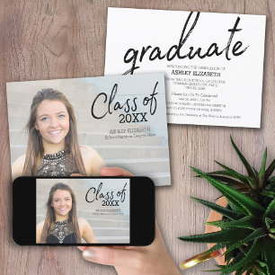 Anúncio de Foto para Graduação Moderna do cheio