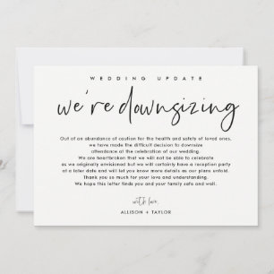 Anúncio de Fotografia de Atualização de Casamento 