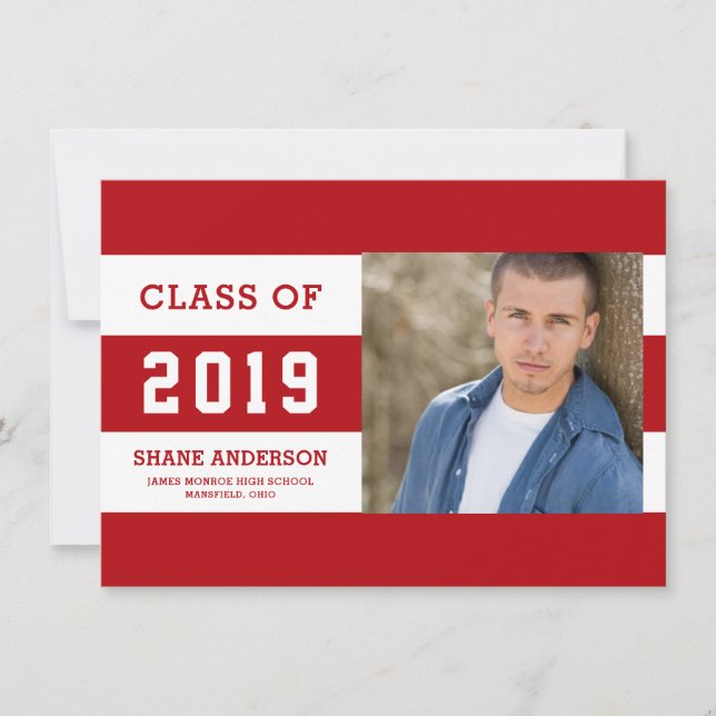 Anúncio de Fotografia de Formando com Faixa de Var (Frente)