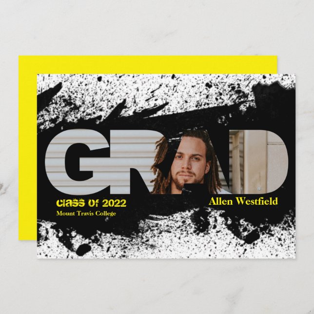 Anúncio de Fotografia de FORMANDO Preto Funky Mode (Frente/Verso)