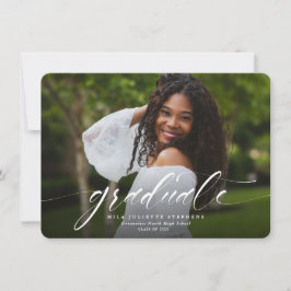 Anúncio de fotografia de formatura simples