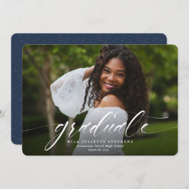 Anúncio de fotografia de formatura simples