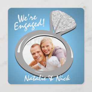 Anúncio de Fotografia do noivado Ring