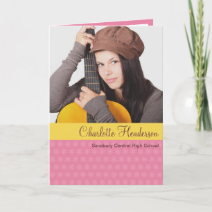 Anúncio de fotografia personalizada cor-de-rosa am