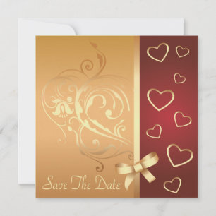 Anúncio de Golden Hearts para Salvar a Data