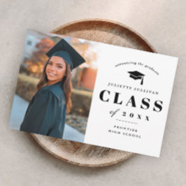 Anúncio de gradação de fotos de tipo mínimo