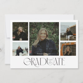 Anúncio de graduação 2023 com várias fotos