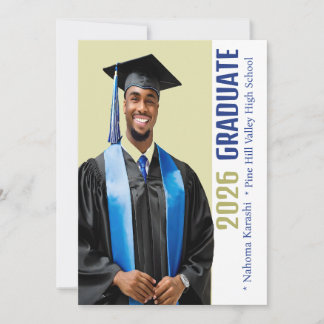 Anúncio de Graduação Afro-Americano 2026