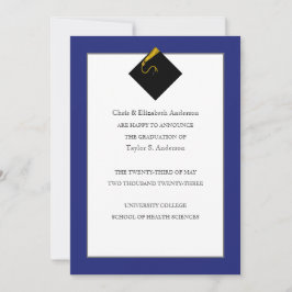 Anúncio de Graduação Blue Blue