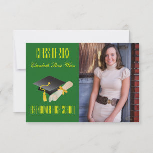 Anúncio de Graduação - Boné 3x5 e Diploma