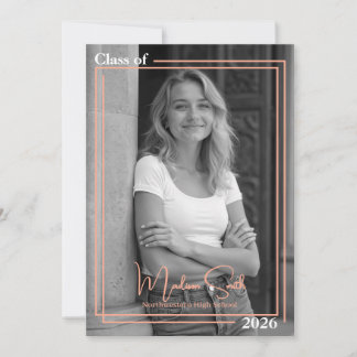 Anúncio de Graduação com Formatação Dupla