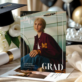 Anúncio de Graduação com Foto Moderna