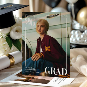 Anúncio de Graduação com Foto Moderna