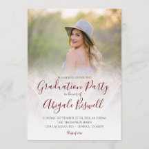 Anúncio de Graduação com Rosa Geométrica Moderna e