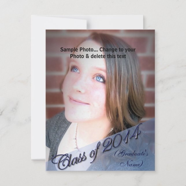 Anúncio de Graduação, Convite (Frente)