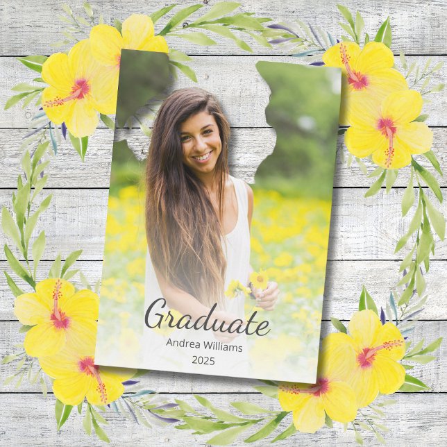 Anúncio de Graduação da Classe de Foto Moderna de  (Criador carregado)