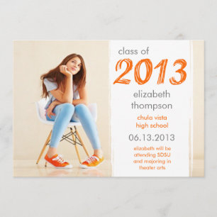 Anúncio De Graduação Da Classe Legal Funky De 2013