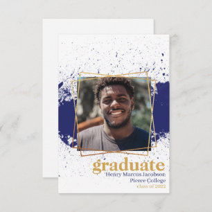 Anúncio de Graduação da Divisão Funky e marinho