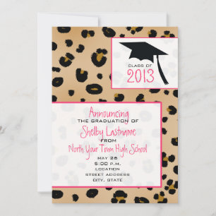Anúncio de Graduação da Impressão Leopard 2013