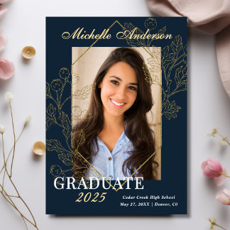 Anúncio de graduação da literatura da Tendy Elegan