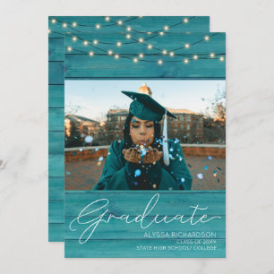 Anúncio de Graduação da Tipografia da Madeira Azul