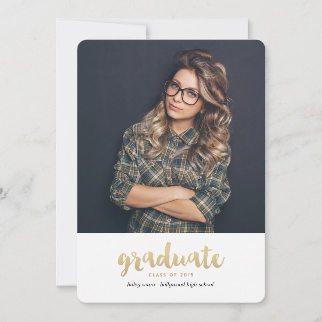 ANÚNCIO DE GRADUAÇÃO DA TURMA DE 2015 (Frente)