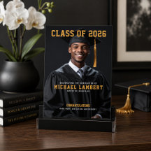 Anúncio de Graduação da Turma de 2026 com Foto