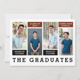 Anúncio de Graduação das Linhas Modernas Irmão