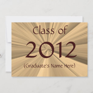 Anúncio de graduação de 2012