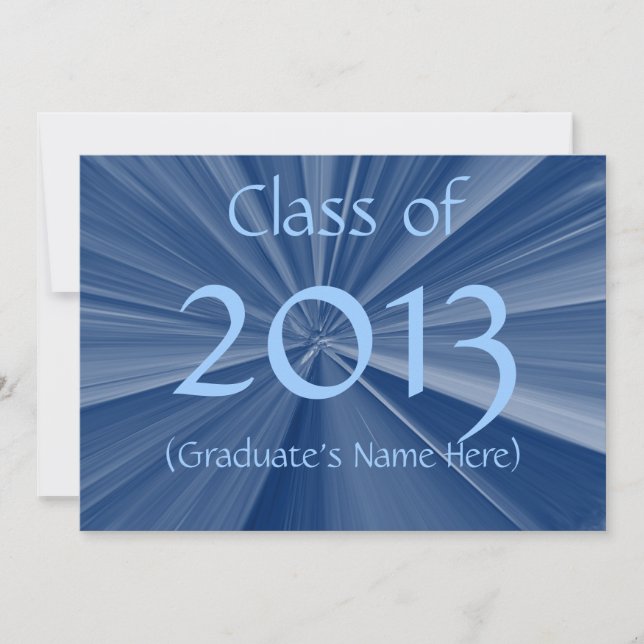 Anúncio de graduação de 2013 (Frente)
