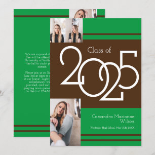 Anúncio de Graduação de Cores na Escola Verde B