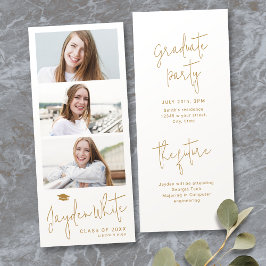 Anúncio de Graduação de Foto do Dourado Script Mod