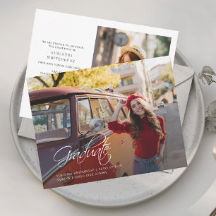 Anúncio de Graduação de Foto do Formando 2 2022