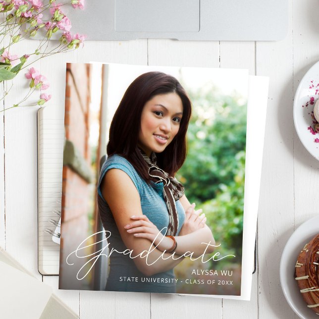 Anúncio de Graduação de Foto do Modo de Script Orç (Criador carregado)