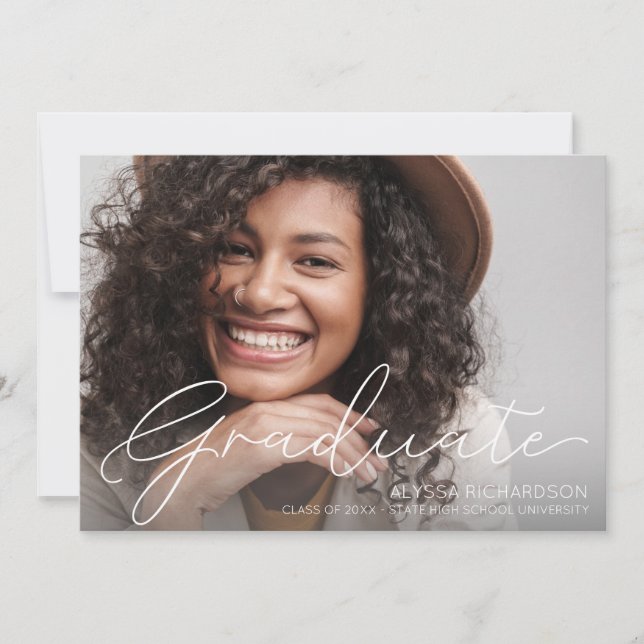 Anúncio de Graduação de Foto do Script Mod (Frente)